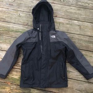 North Face wind and rain coat.
